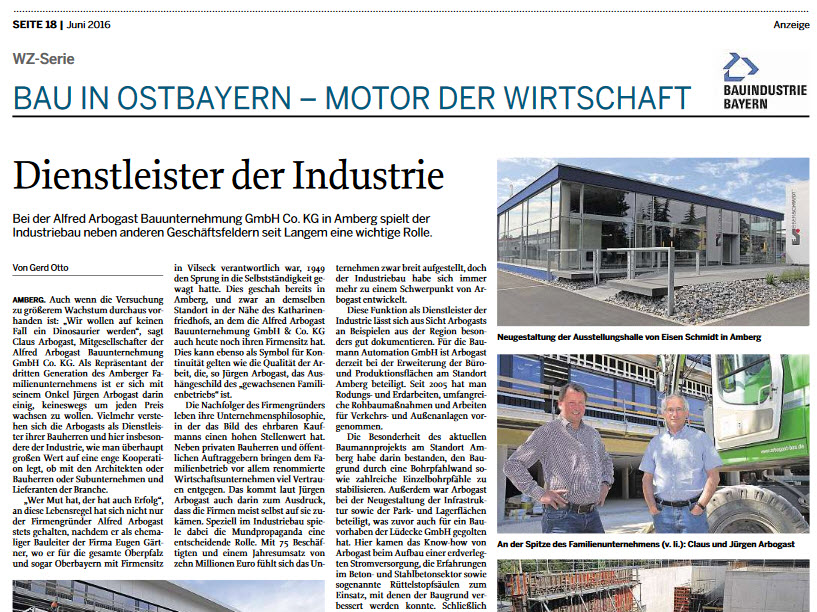 dienstleister industrie