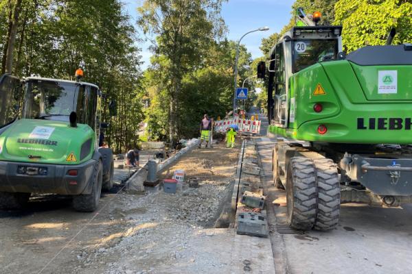 Lauf Bahnzugang